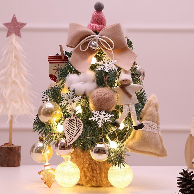 Desktop Small Christmas Tree Home Decoration Ornaments