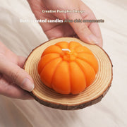 Creative Halloween Pumpkin Aromatherapy Candles