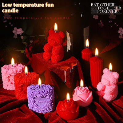 Low Temperature Candles Bundle Suit Female