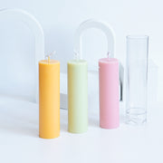 Manual Diy Plastic Mould For Cylindrical Candles