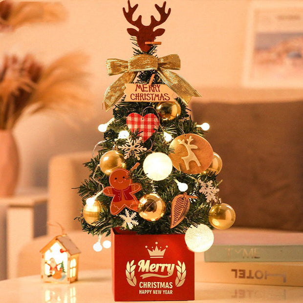 Desktop Small Christmas Tree Home Decoration Ornaments