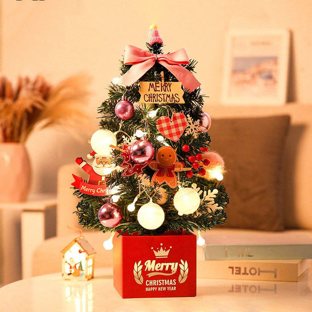 Desktop Small Christmas Tree Home Decoration Ornaments