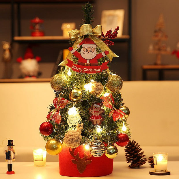 Desktop Small Christmas Tree Home Decoration Ornaments