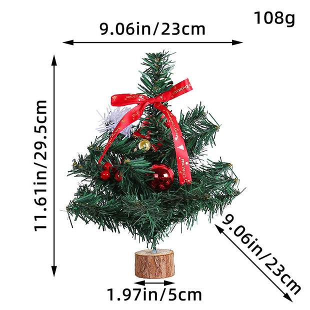 Mini Christmas Tree Decoration Ornaments