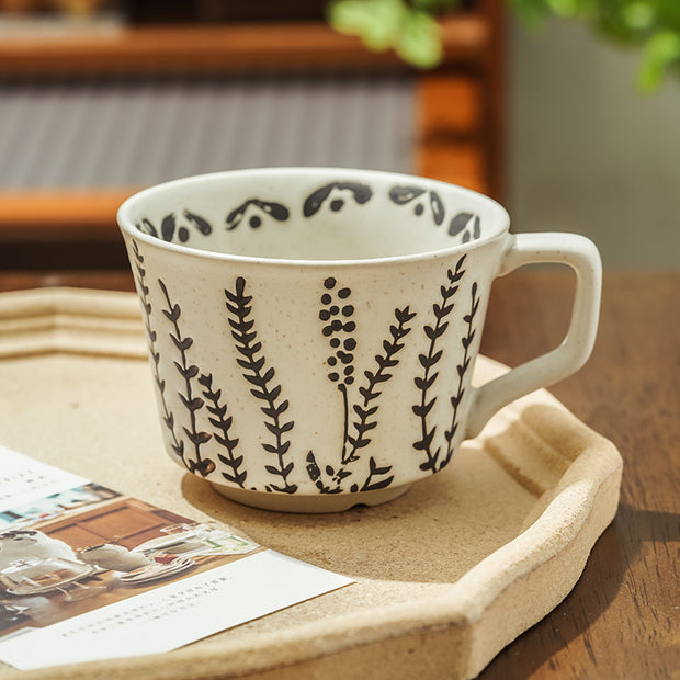 Minimalist Nordic Ceramic Home Hand-painted Mugs